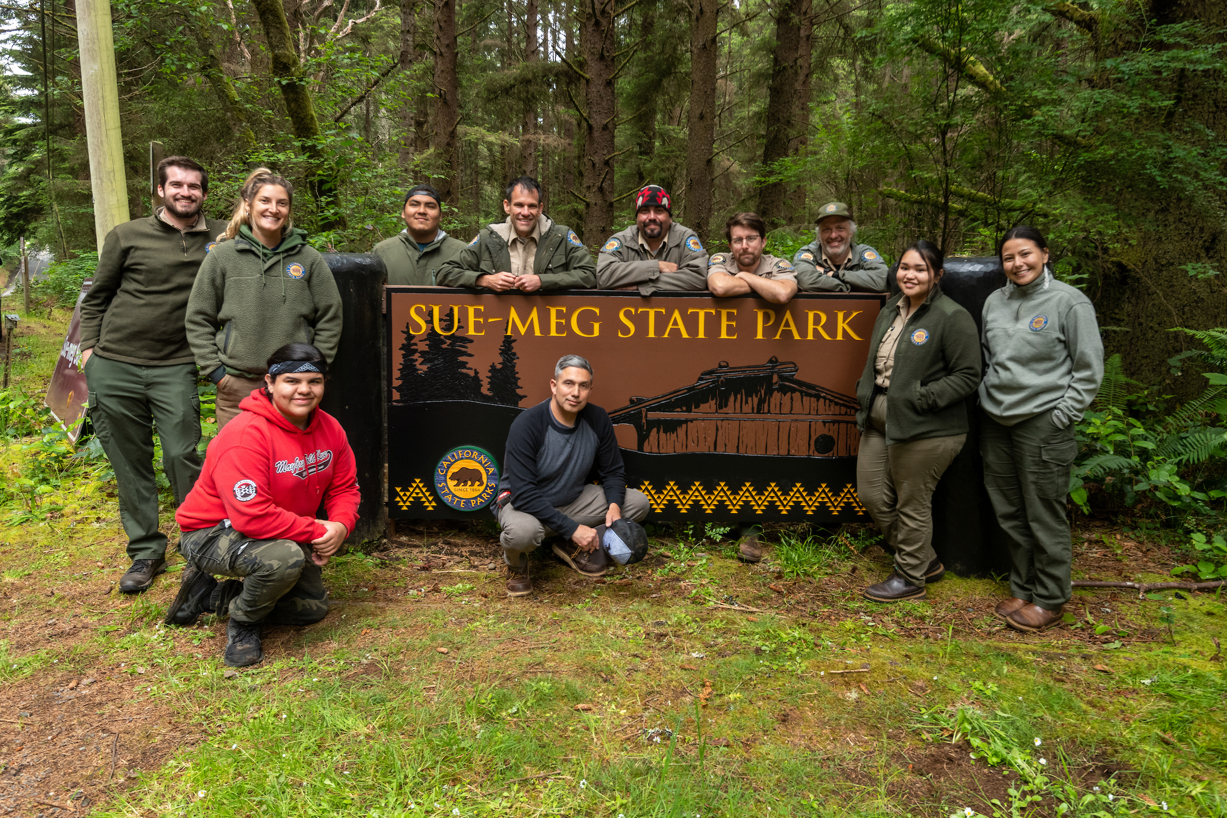 Sue-meg new park name sign